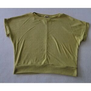 Chenault Apple Green Cotton‎ Knit Sweater Size Small